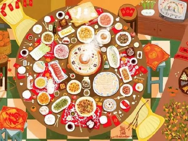 這些年夜飯宣傳廣告語，把顧客吸引到你的餐廳！